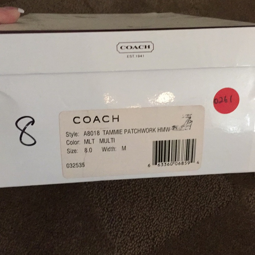 Coach lace up wedges - Picture 4 of 4
